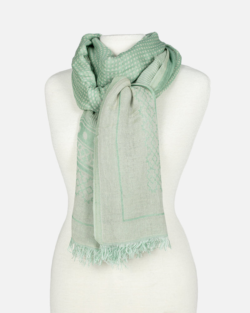 Roslyn Scarf Green